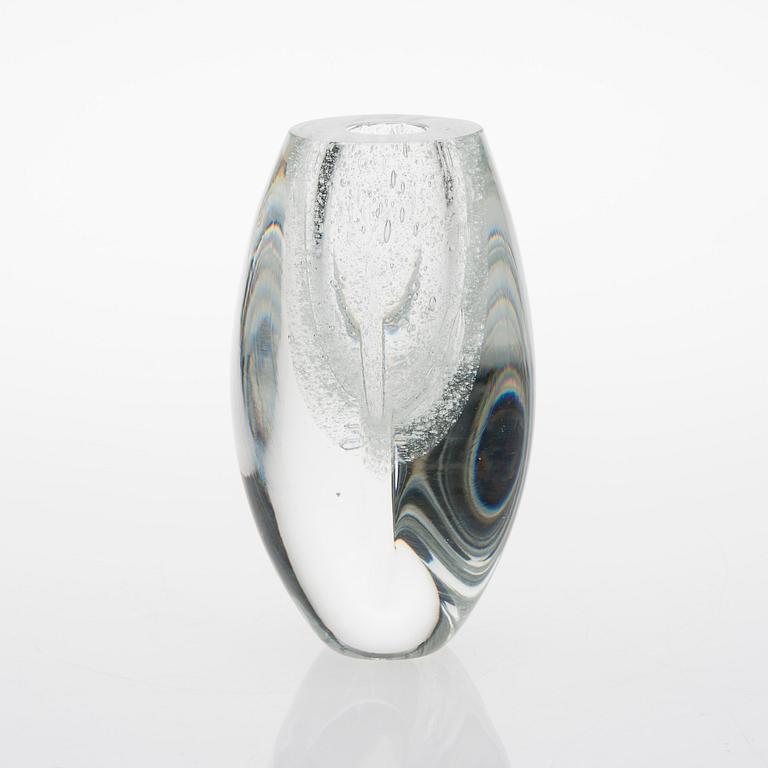 TIMO SARPANEVA, GLASSKULPTUR. Claritas. Sign. Timo Sarpaneva, Iittala 1984, C1751.