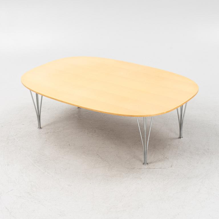 Bruno Mathsson & Piet Hein, coffee table, "Superellips", Fritz Hansen.