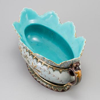 A MAJOLICA JARDINIERE, Rörstrand, ca 1900.