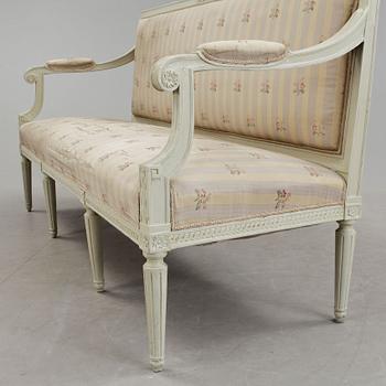 SOFFA, gustaviansk stil, 1900-talets första hälft.