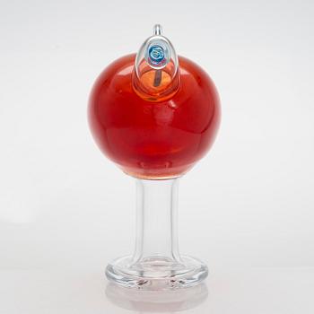 Oiva Toikka, A glass bird, signed Oiva Toikka IITTALA SCOPE 20V 2020 463/500.