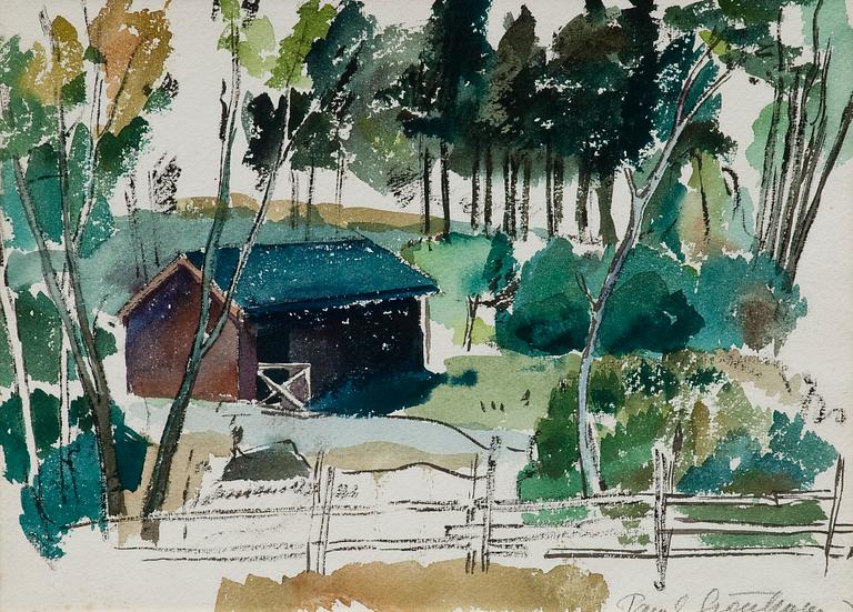 Paul Grönholm, STUGA I SKOGEN.
