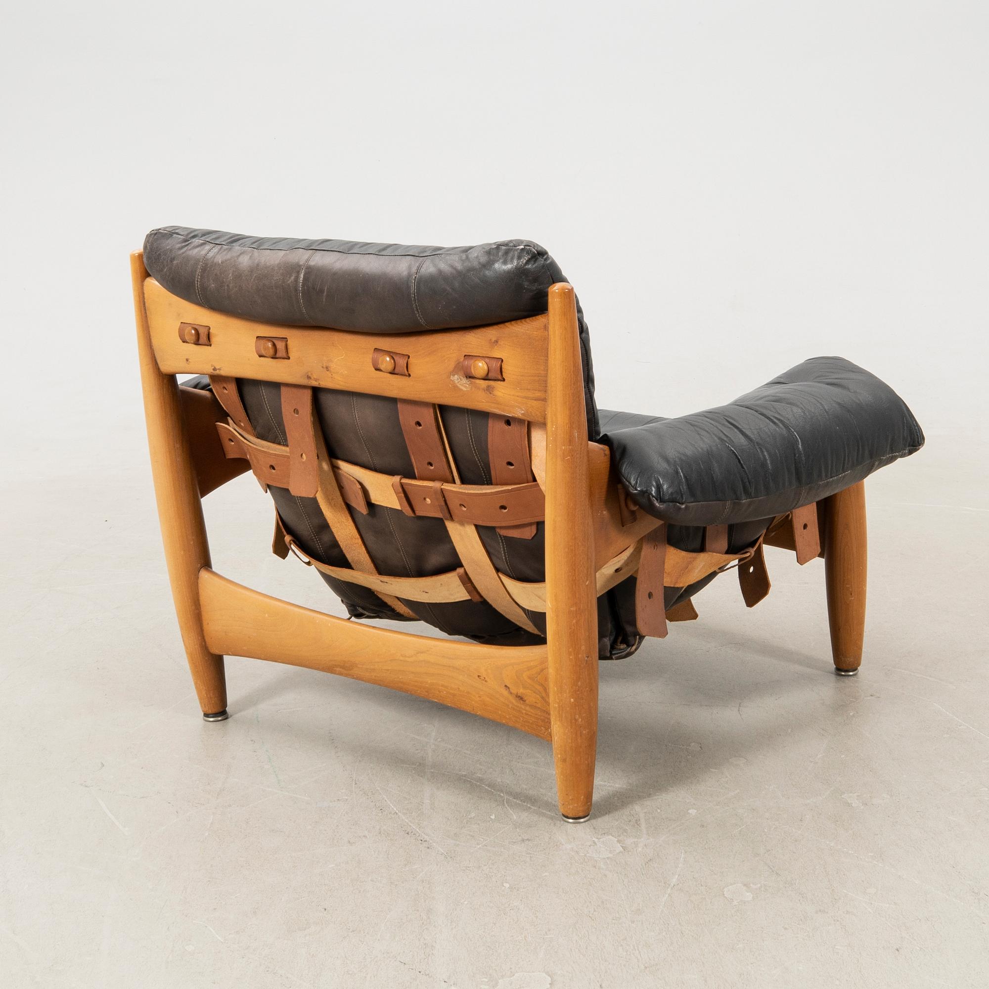 Sergio Rodrigues, armchair "Sheriff" for ISA Italy, 1960s.