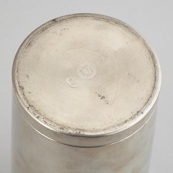 Estrid Ericson, a pewter vase for Firma Svensk Tenn 1972.