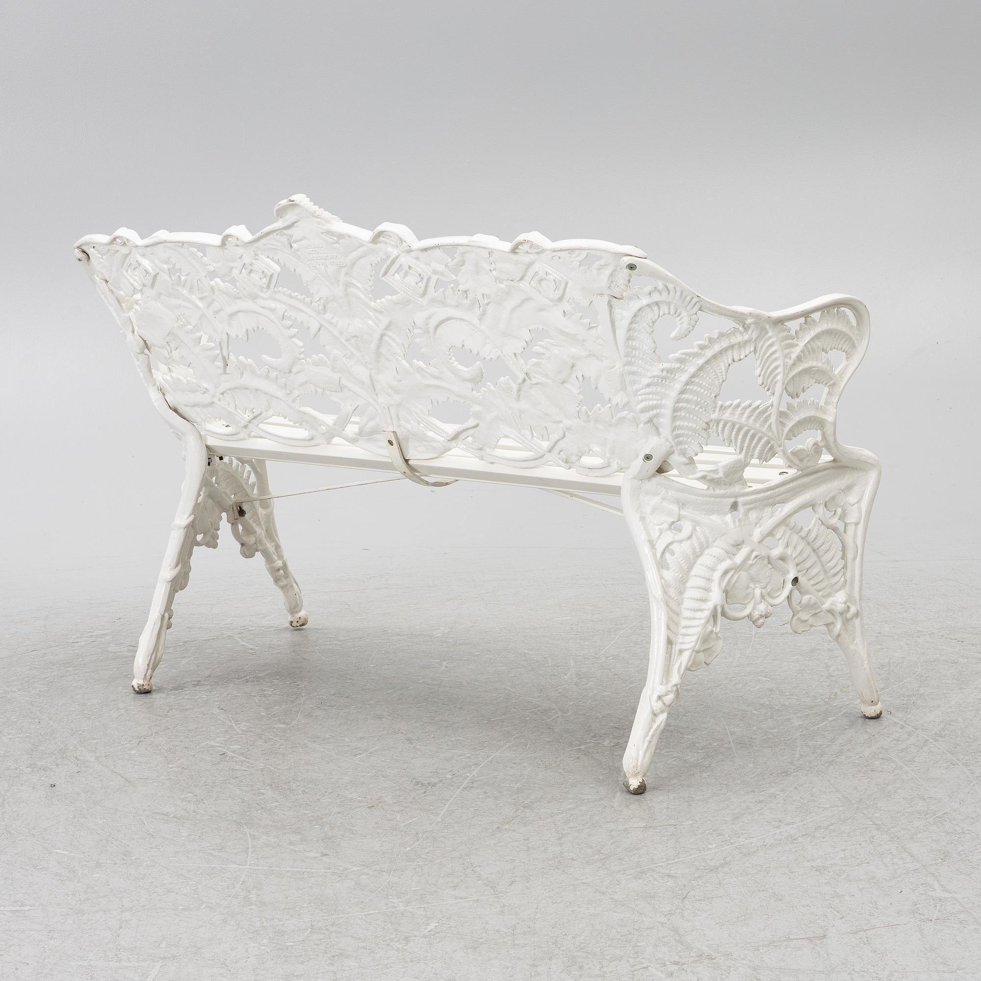 A garden sofa, Melins Metall.