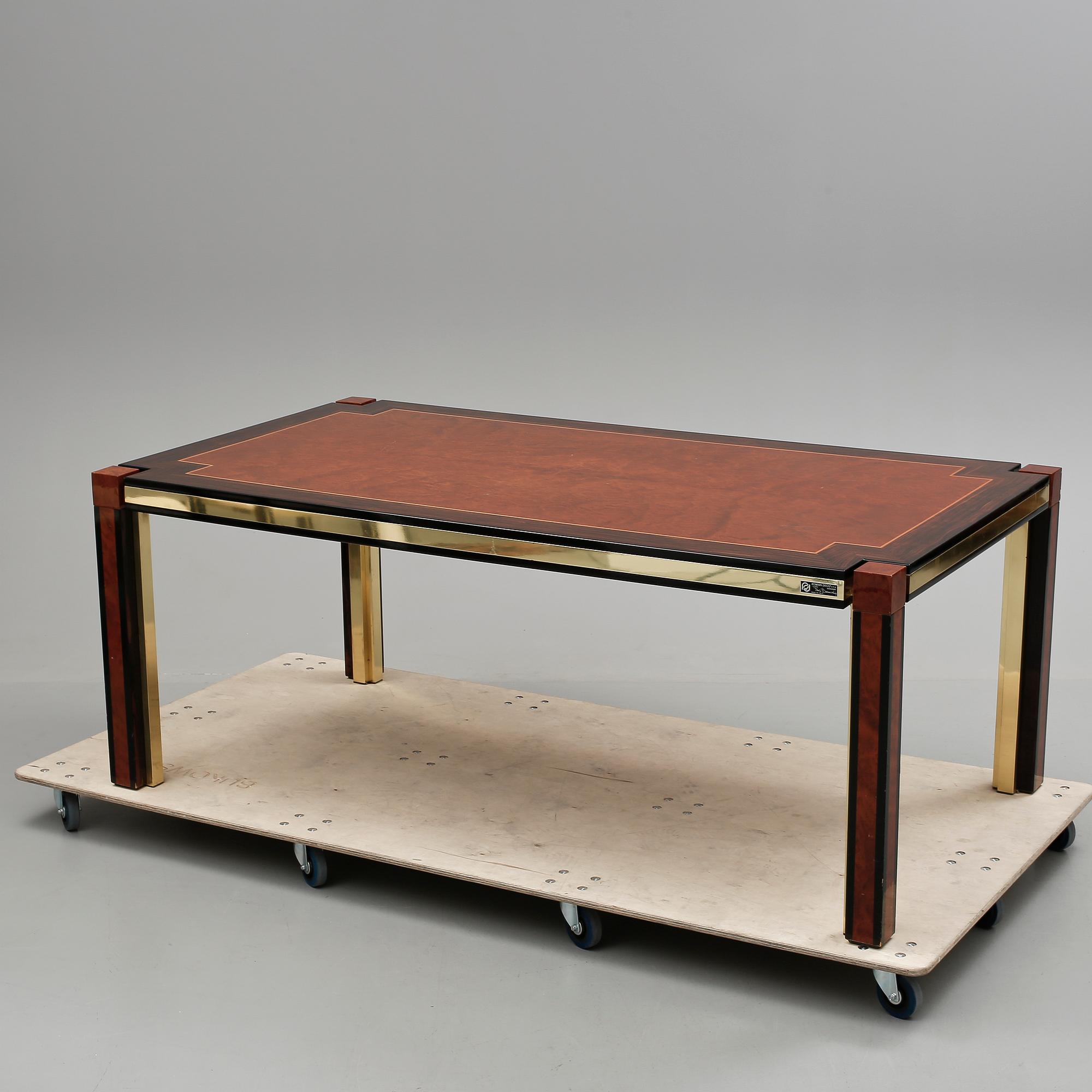 MATGRUPP, 7 delar, Paolo Barracheli "Roaman Deco" ca 1980.