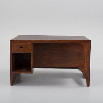 A 1950s 'Pigeonhole' desk designed by Pierre Jeanneret, Chandigarh, India.