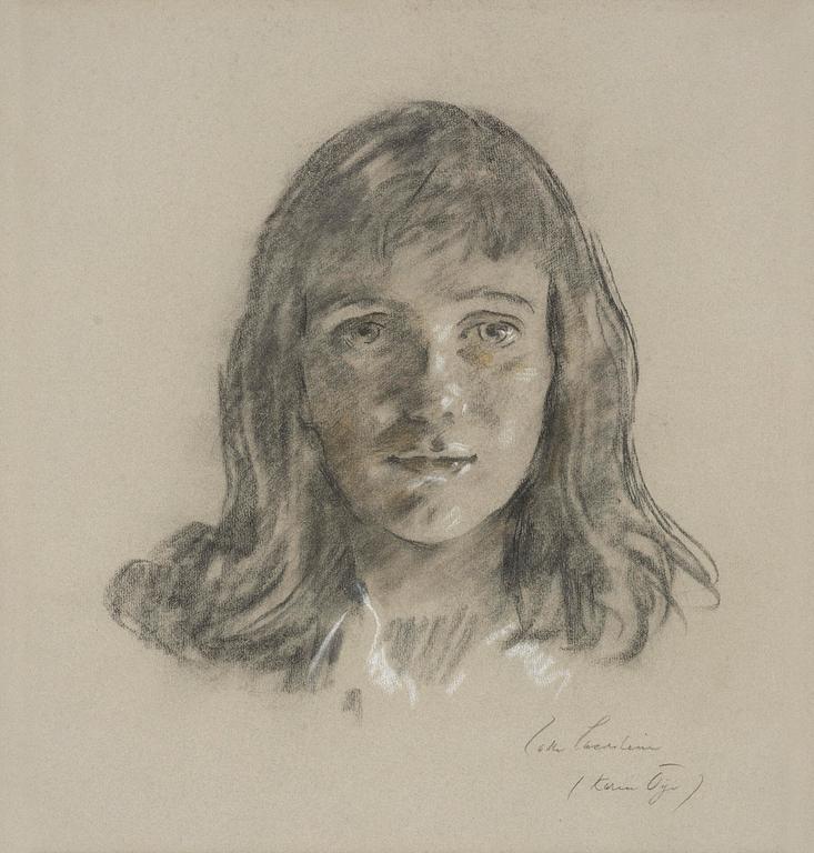 Lotte Laserstein, Portrait of Karin.