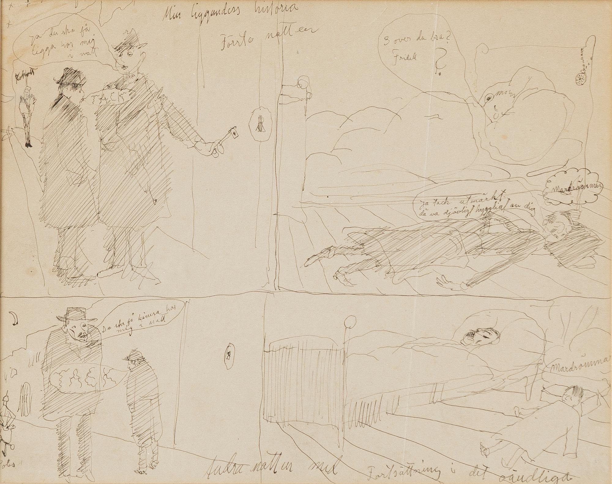 Axel Fridell, "Min liggandes historia".