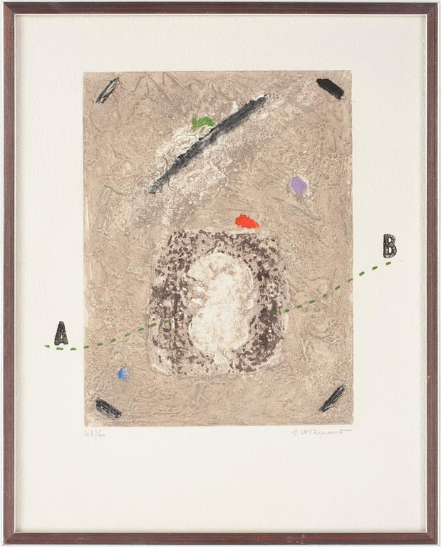 JAMES COIGNARD, karborundumetsning. Signerad och numrerad 42/60.