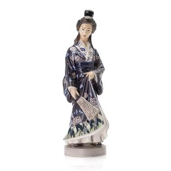 Jens Peter Dahl-Jensen, figurin, 1159, Geisha, Dahl-Jensen, Danmark.