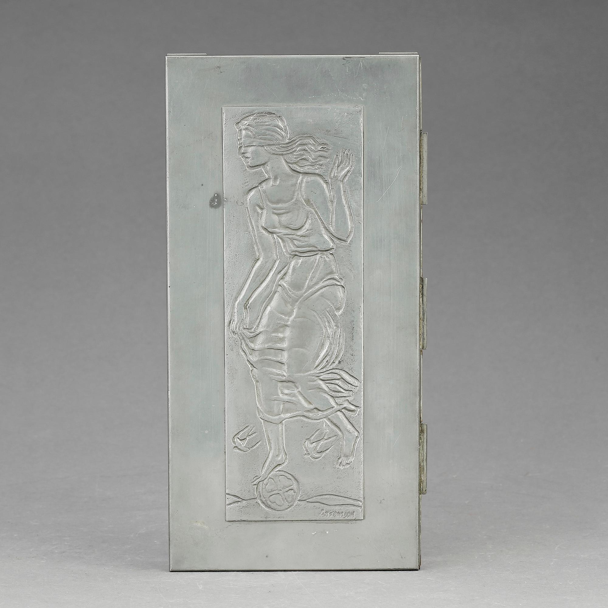 SKRIN, tenn, Oscar Anthonsson, Athena Ystad, 1937.