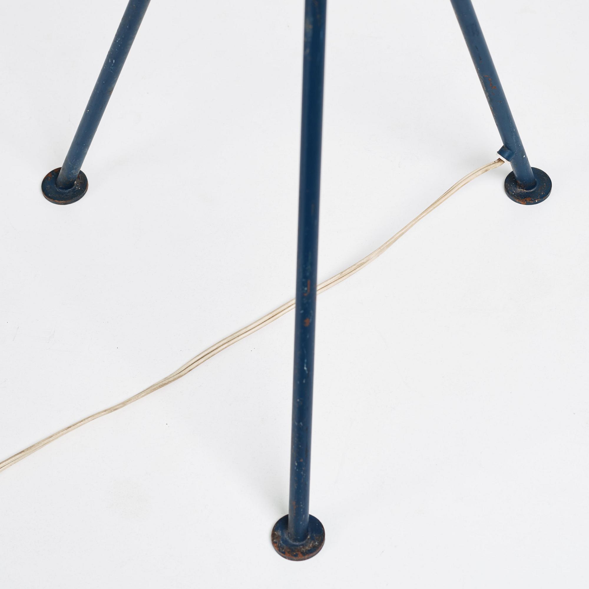Greta Magnusson Grossman, a "G-33" (Grasshopper) floor light for Bergbom's, Malmö, Sweden 1950's.