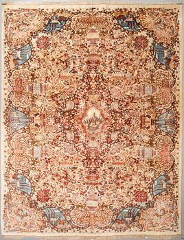 A CARPET, Kashmar, ca 500 x 300 cm.