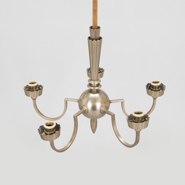 A 1920's Swedish Grace ceiling lamp.