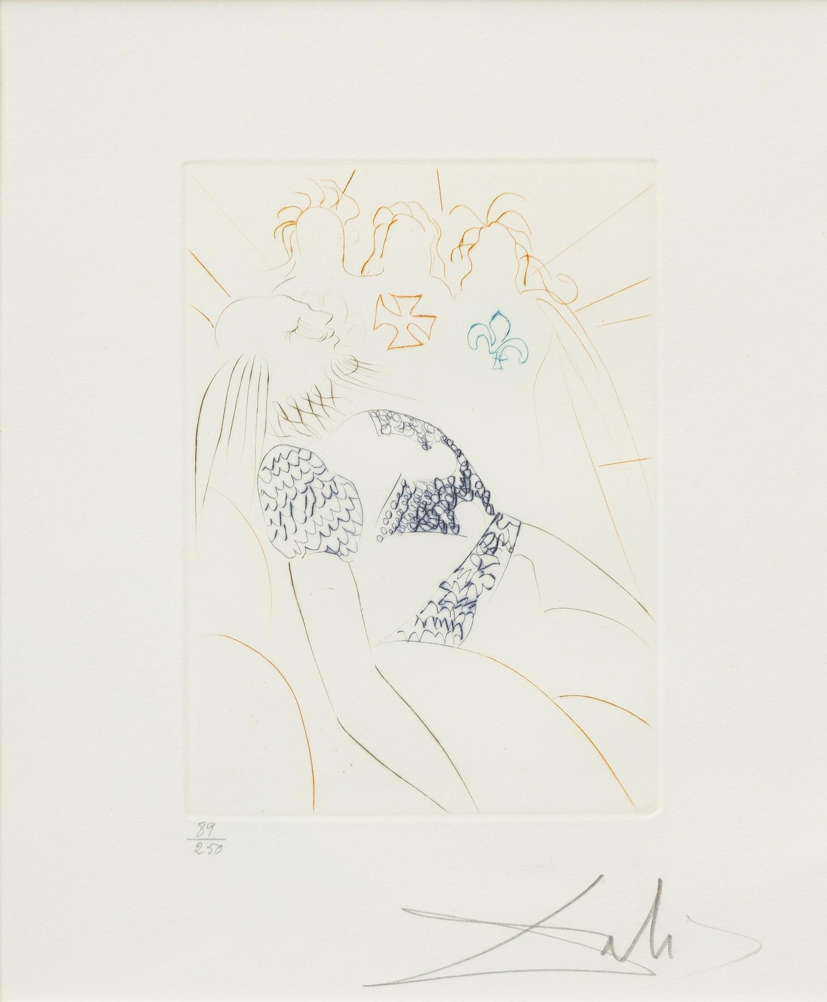 Salvador Dalí, "Henry VI" from "Much Ado about Shakespeare".