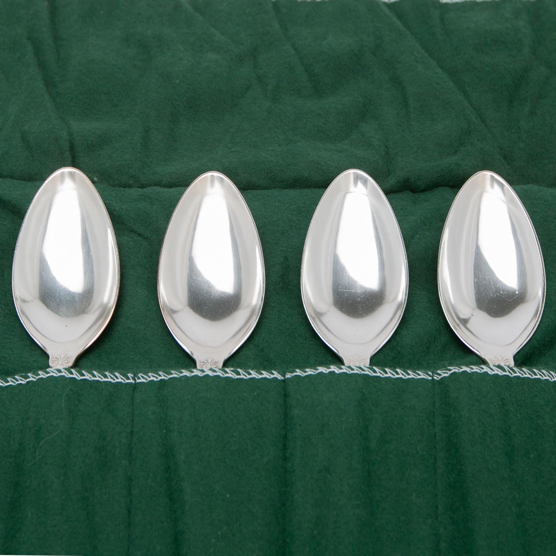 W.A. Bolin, bestickuppsättning, 89 delar, silver, Stockholm 1938, gammal Fransk.