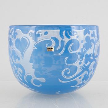 Bertil Vallien, a bowl, Boda Åfors.