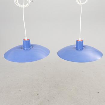 Poul Henningsen, taklampor, ett par, "PH 4/3", Louis Poulsen.