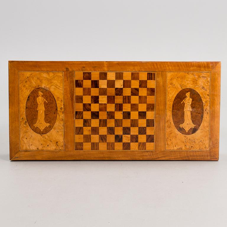 A GAME TABLE, possibly Italian, early 19th century.