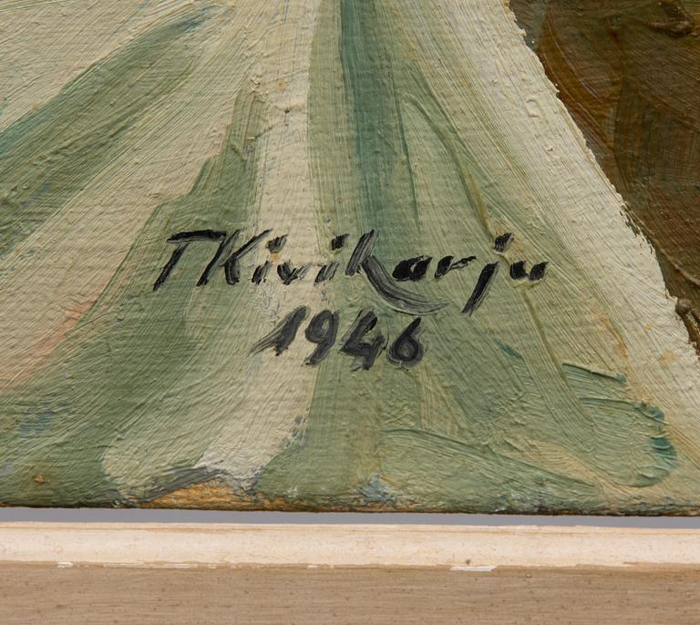 TOIMI KIVIHARJU, olja på duk, signerad och daterad 1946.