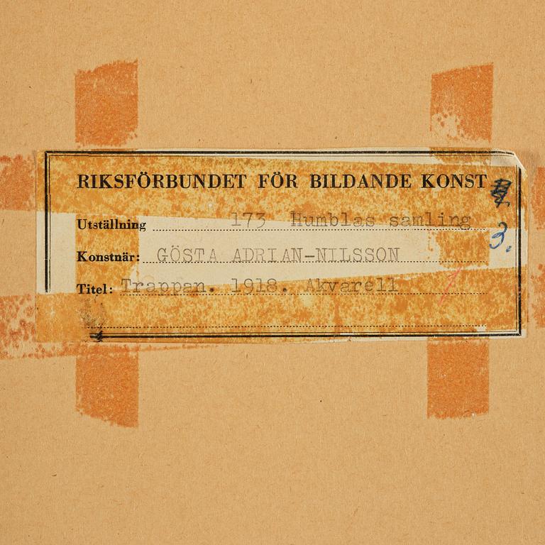 Gösta Adrian-Nilsson, "Trappan".