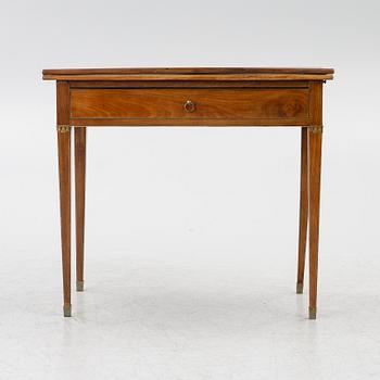 Game table, 18th century, Late Gustavian.