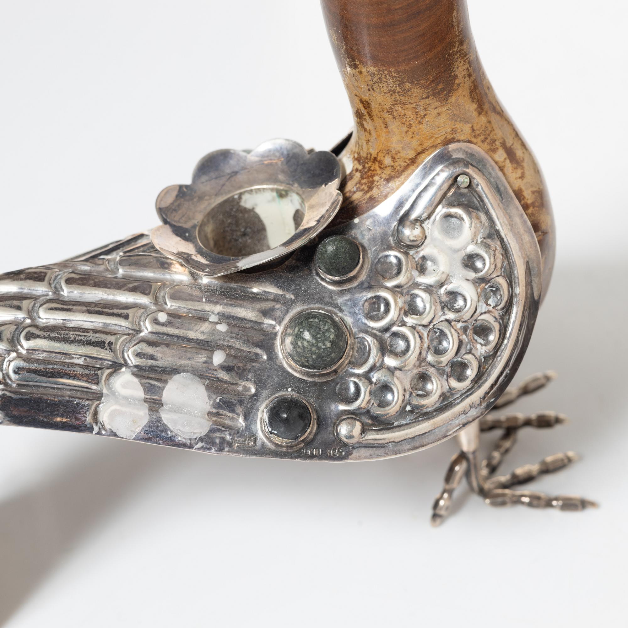 A pair of candlesticks, 20th century.