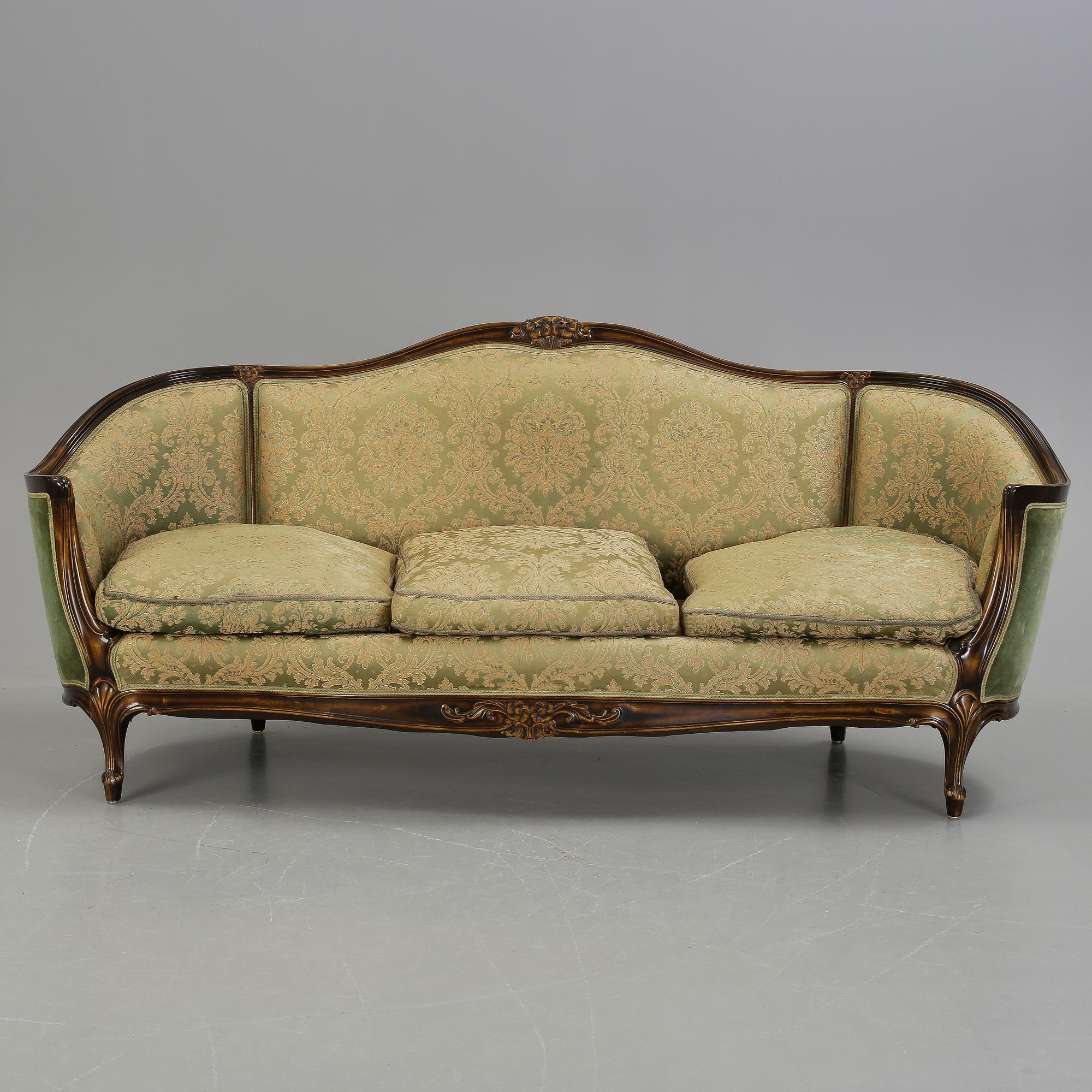 SOFFA, rokokostil, 1900-talets andra kvartal.