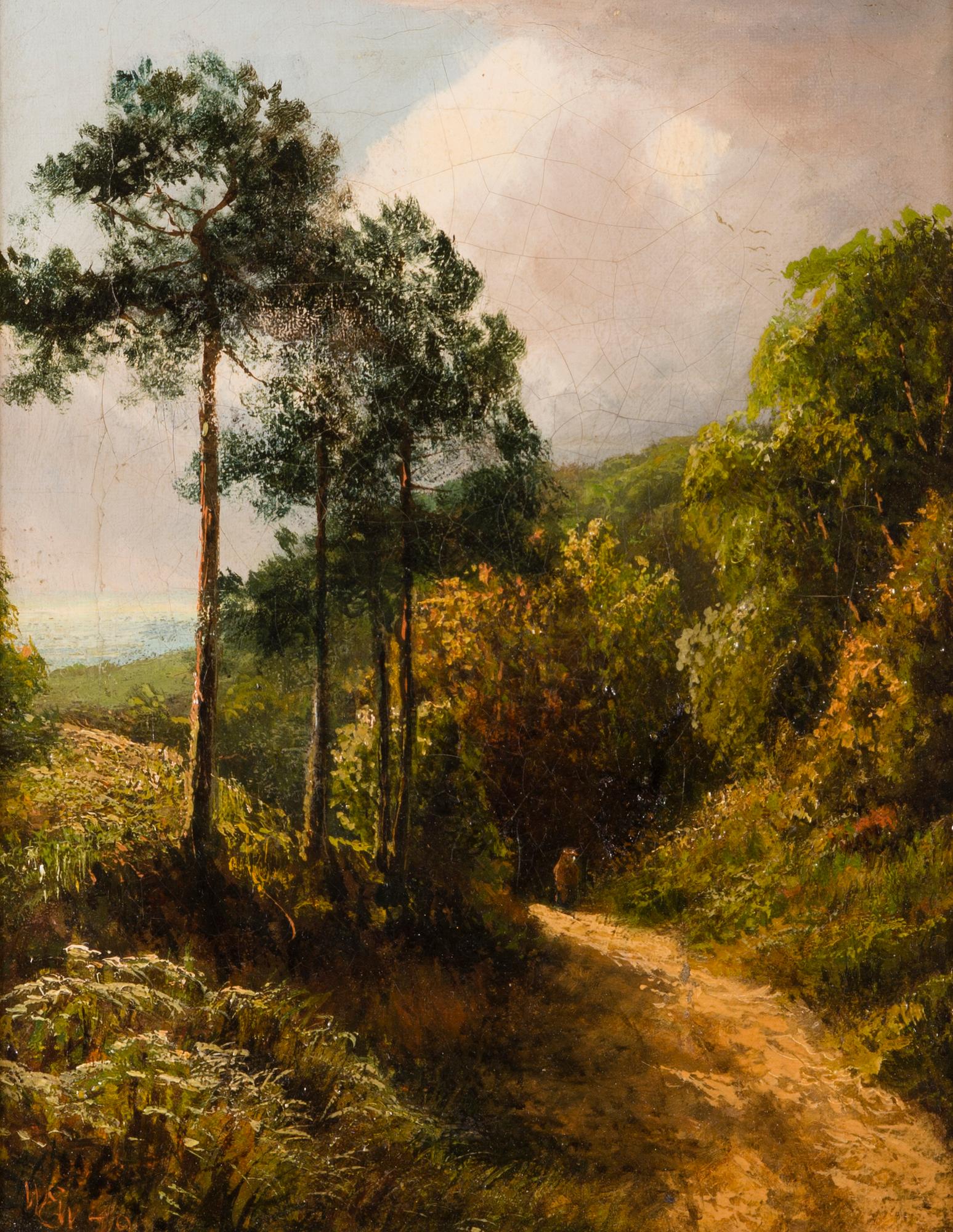 UNKNOWN ARTIST, late 19th century, indistinctly signed and dated.