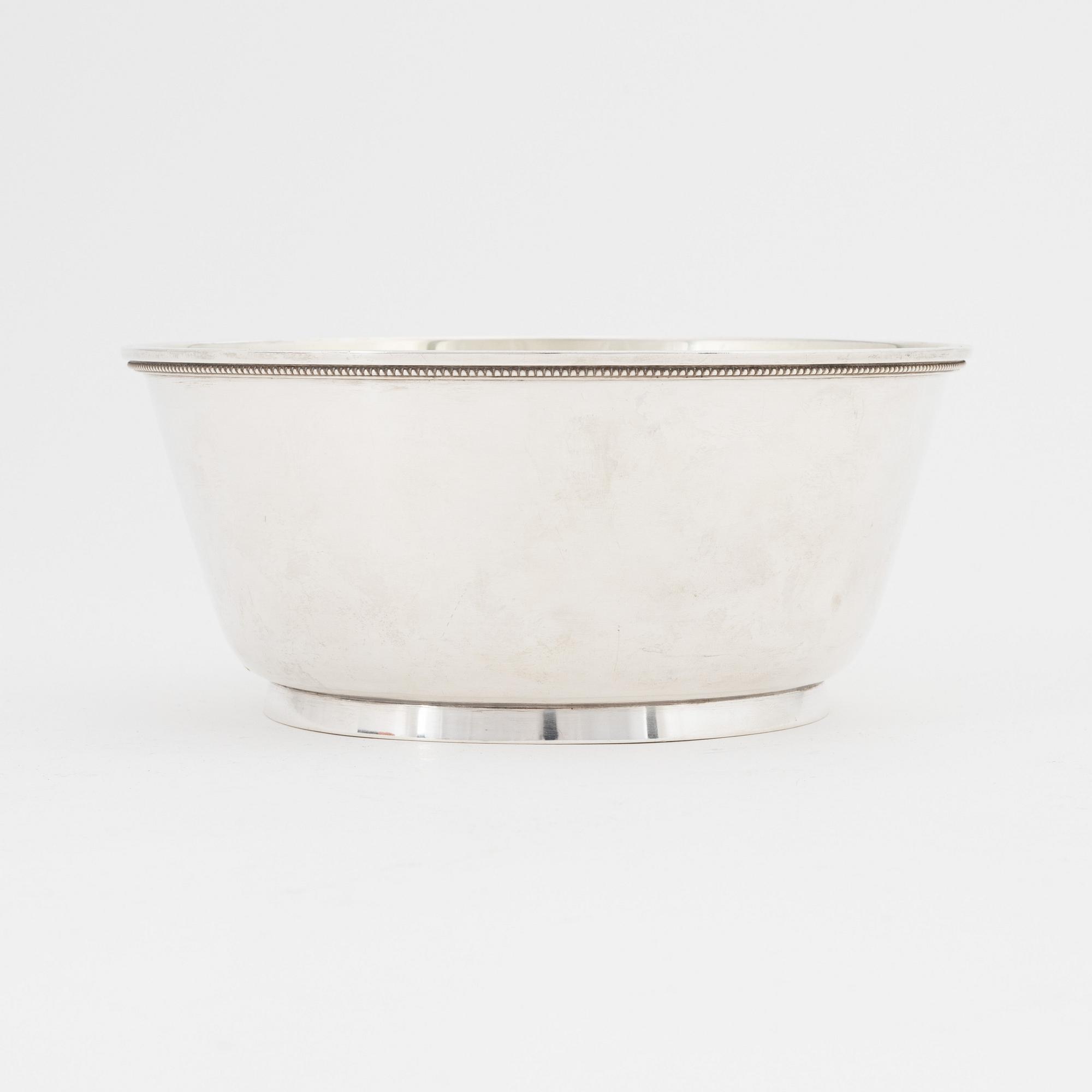 Atelier Borgila, skål, sterlingsilver, Stockholm 1950.