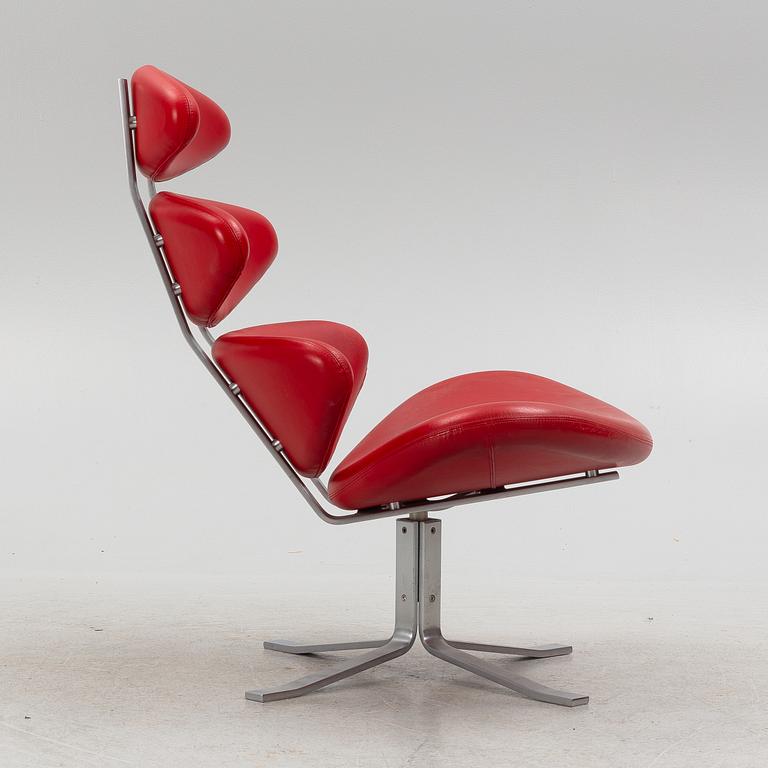 Poul Volther, easy chair, "Corona EJ 5", Erik Jørgensen, Denmark.