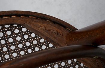 STOLAR, 4 st, Thonetstil, Rumänien, 1900-talets mitt.