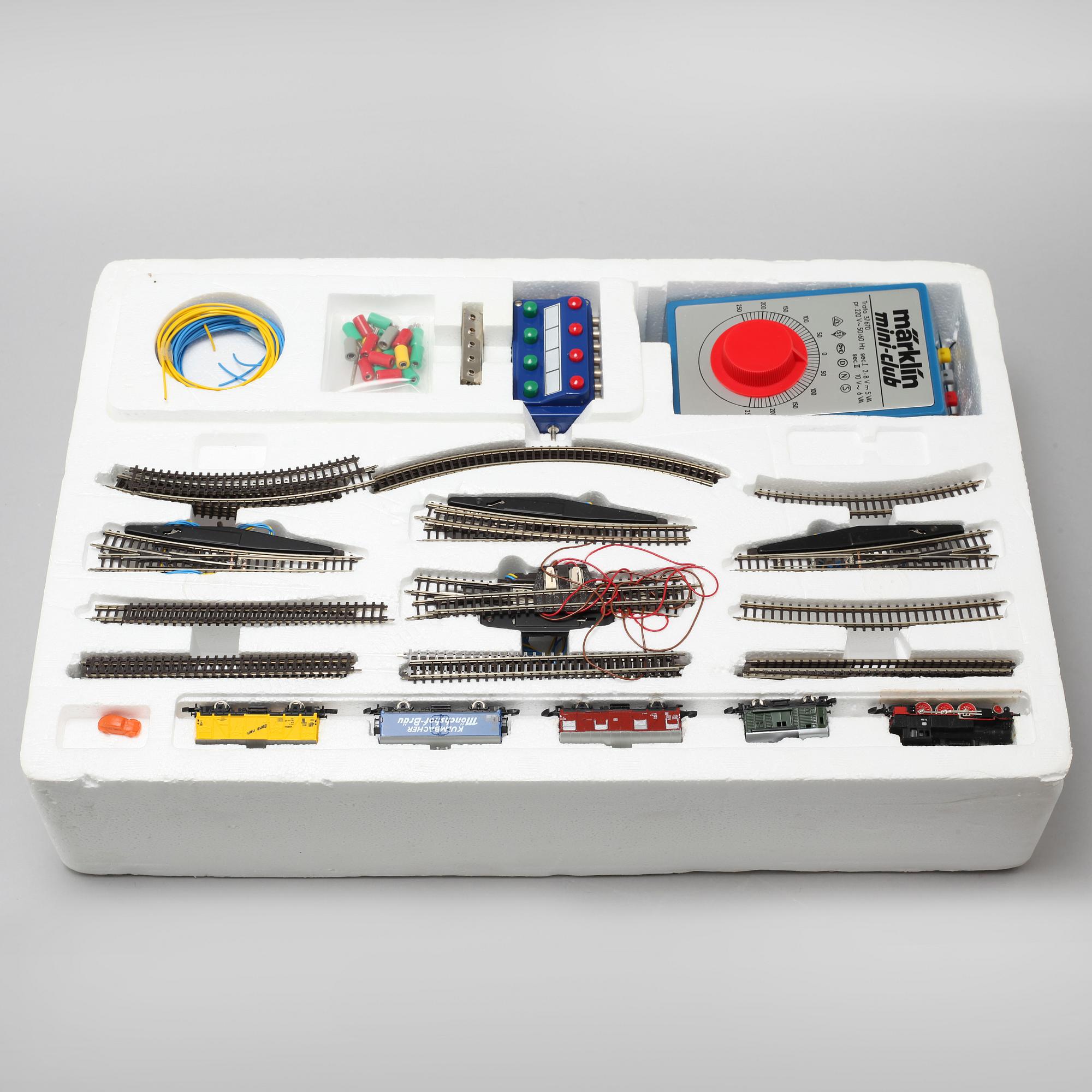 A Märklin "mini-club" set. approx 1980.