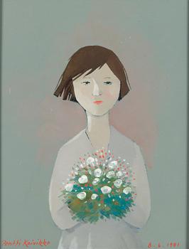 Pentti Koivikko, olja på pannå, signerad och daterad 1981.