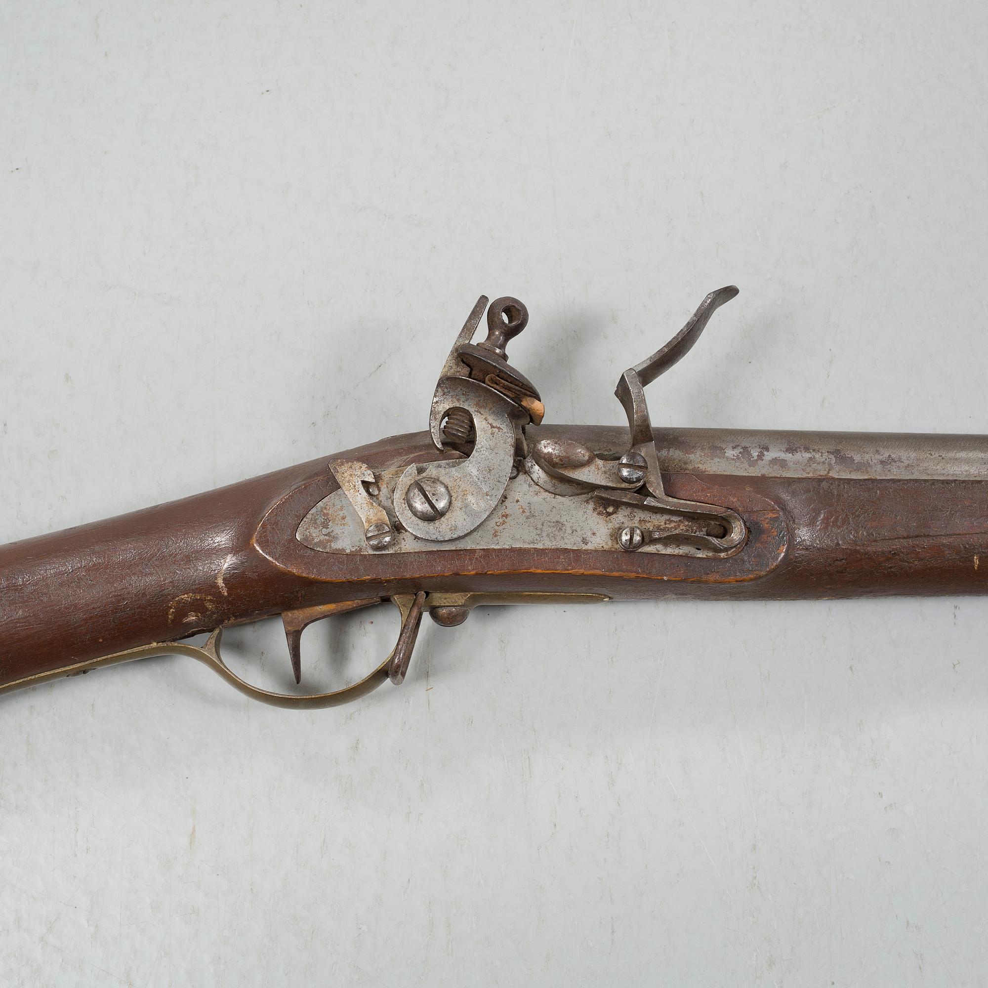 A flintlock rifle, m/1815.