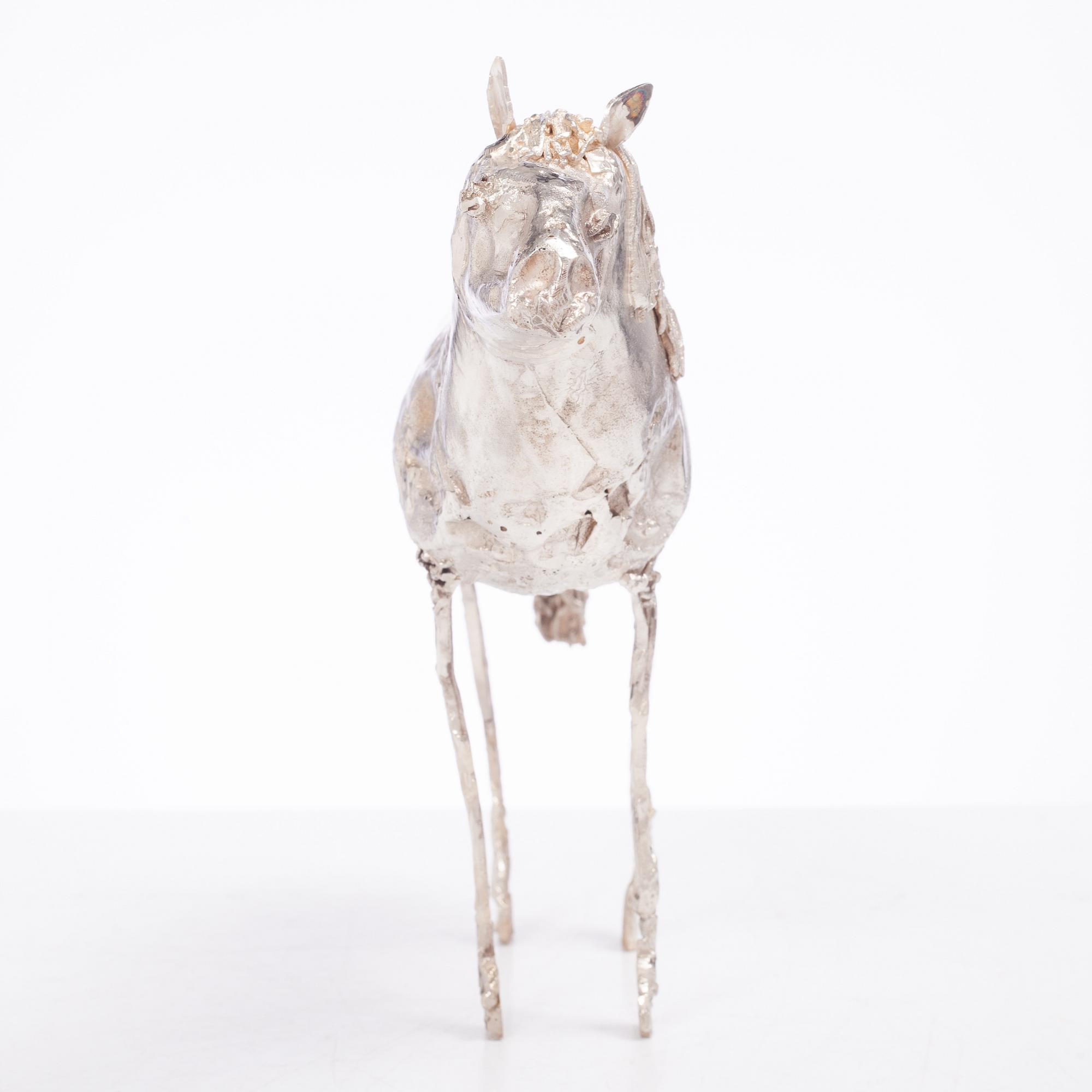 Lars Arby, skulptur, sterling silver, Göteborg, sannolikt 1978.