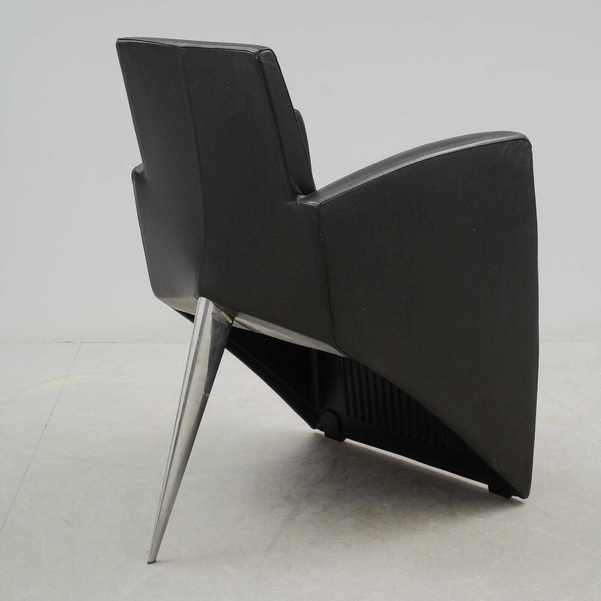 FÅTÖLJ, "J Serie Lang", Philippe Starck, Aleph, Italien.