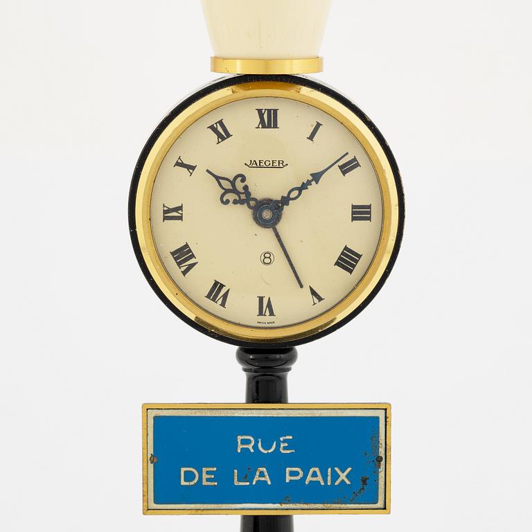 Jaeger-LeCoultre, "Rue De La Paix", bordsur, 28 cm.