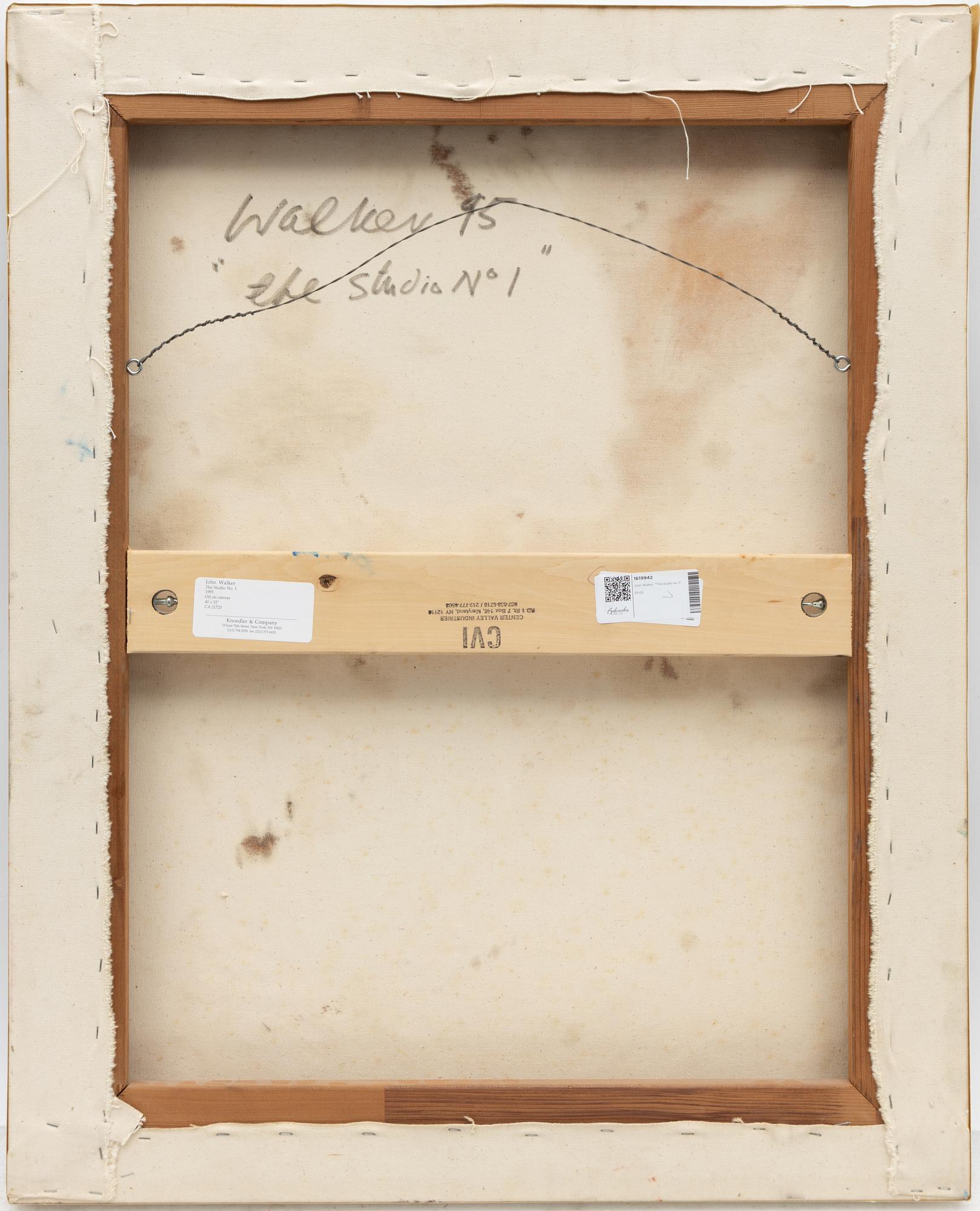 John Walker,  "The studio no. 1".