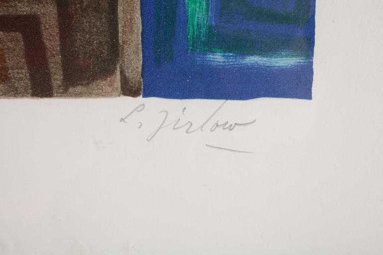 LENNART JIRLOW, färglitografi, signerad och numrerad 6/225.