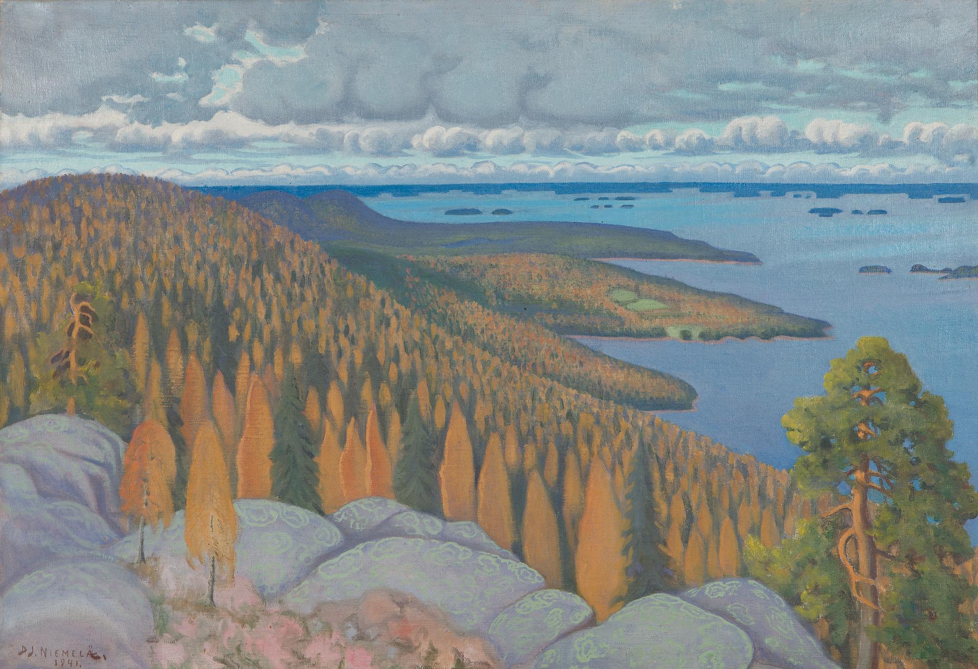 David Johannes Niemelä, View from Koli.