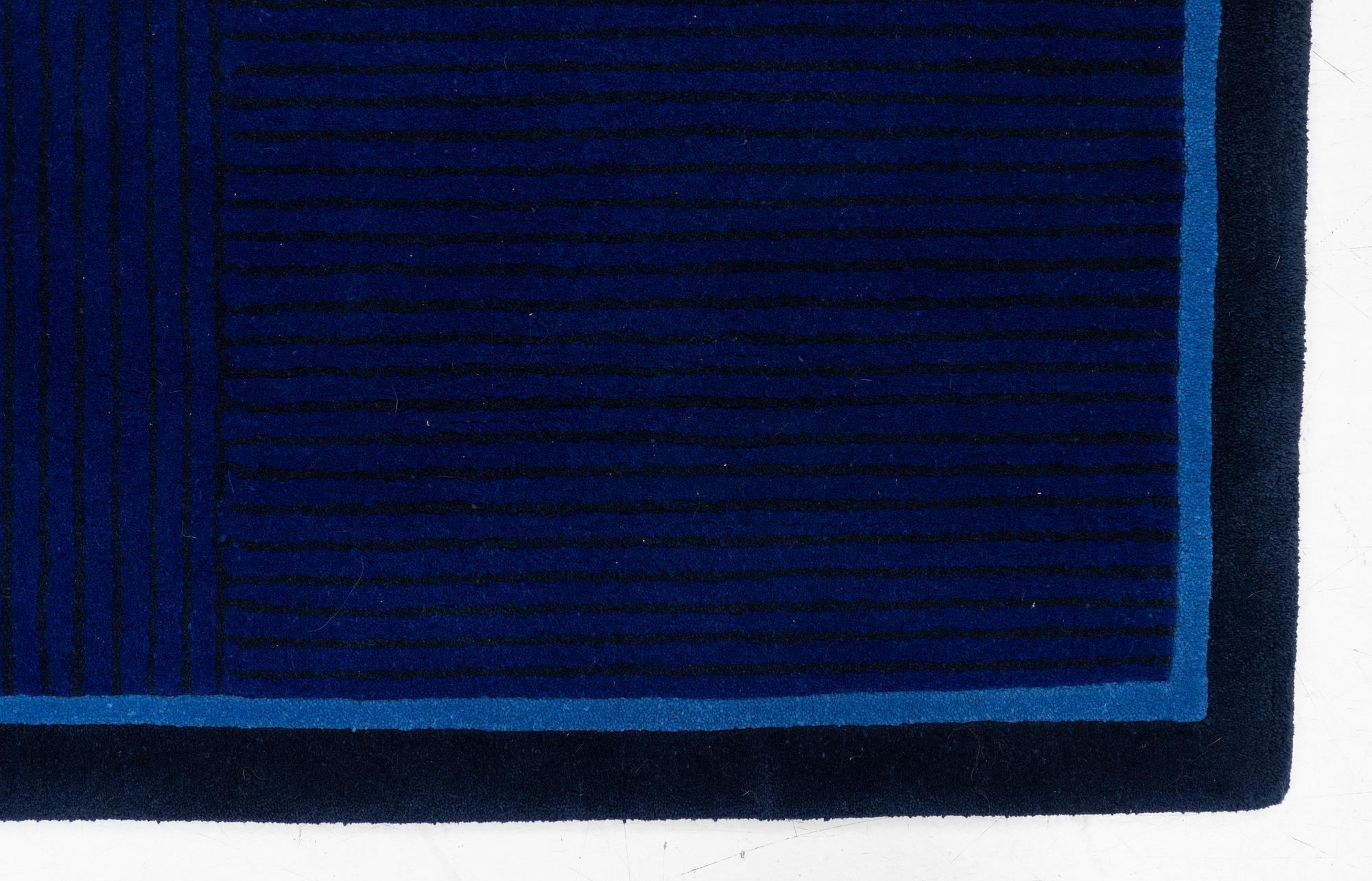 Hertha Bengtson, a tufted carpet, Kinnasand, c. 210 x 210 cm.