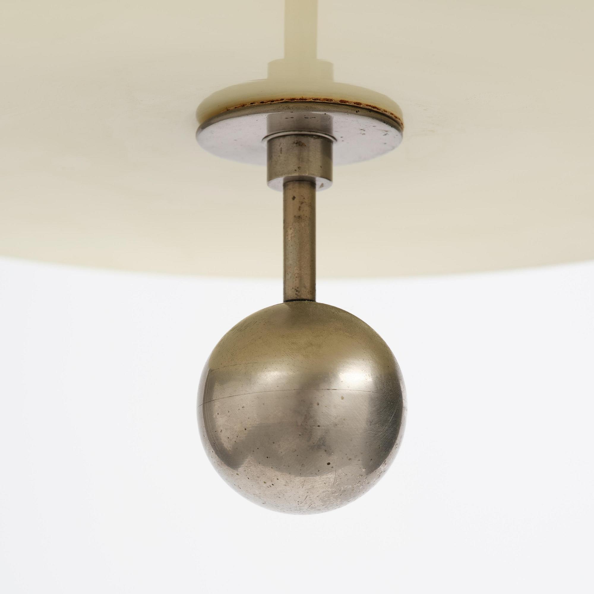 Harald Notini, a ceiling lamp model "10451", Arvid Böhlmarks Lampfabrik, Stockholm, 1930s.