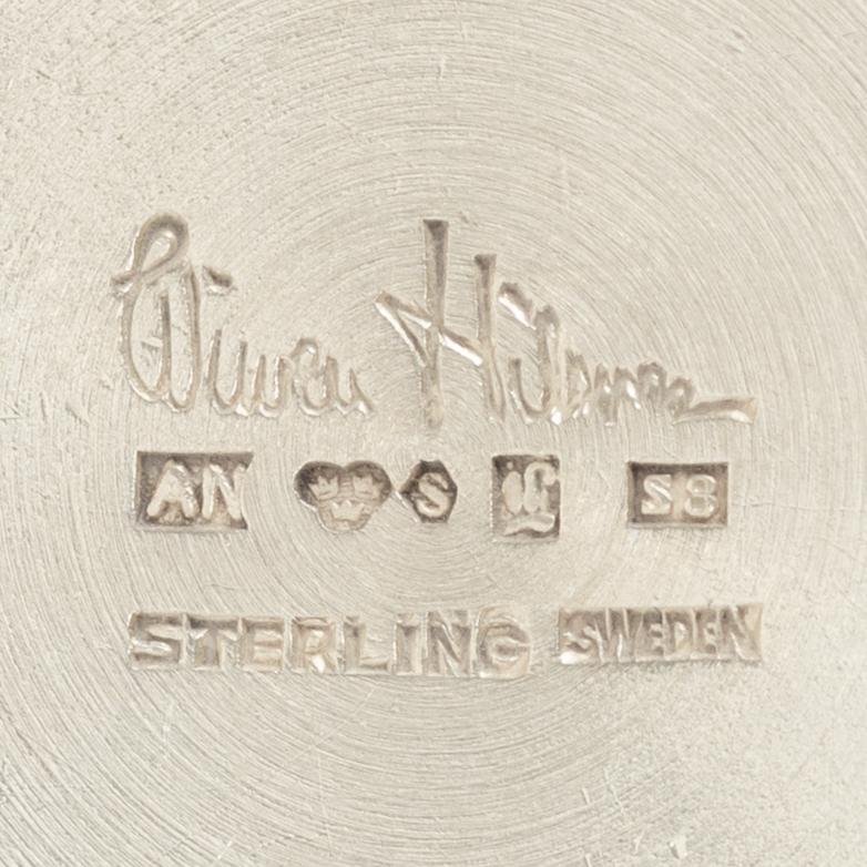 Wiwen Nilsson, a sterling silver beaker, Lund, Sweden 1944.