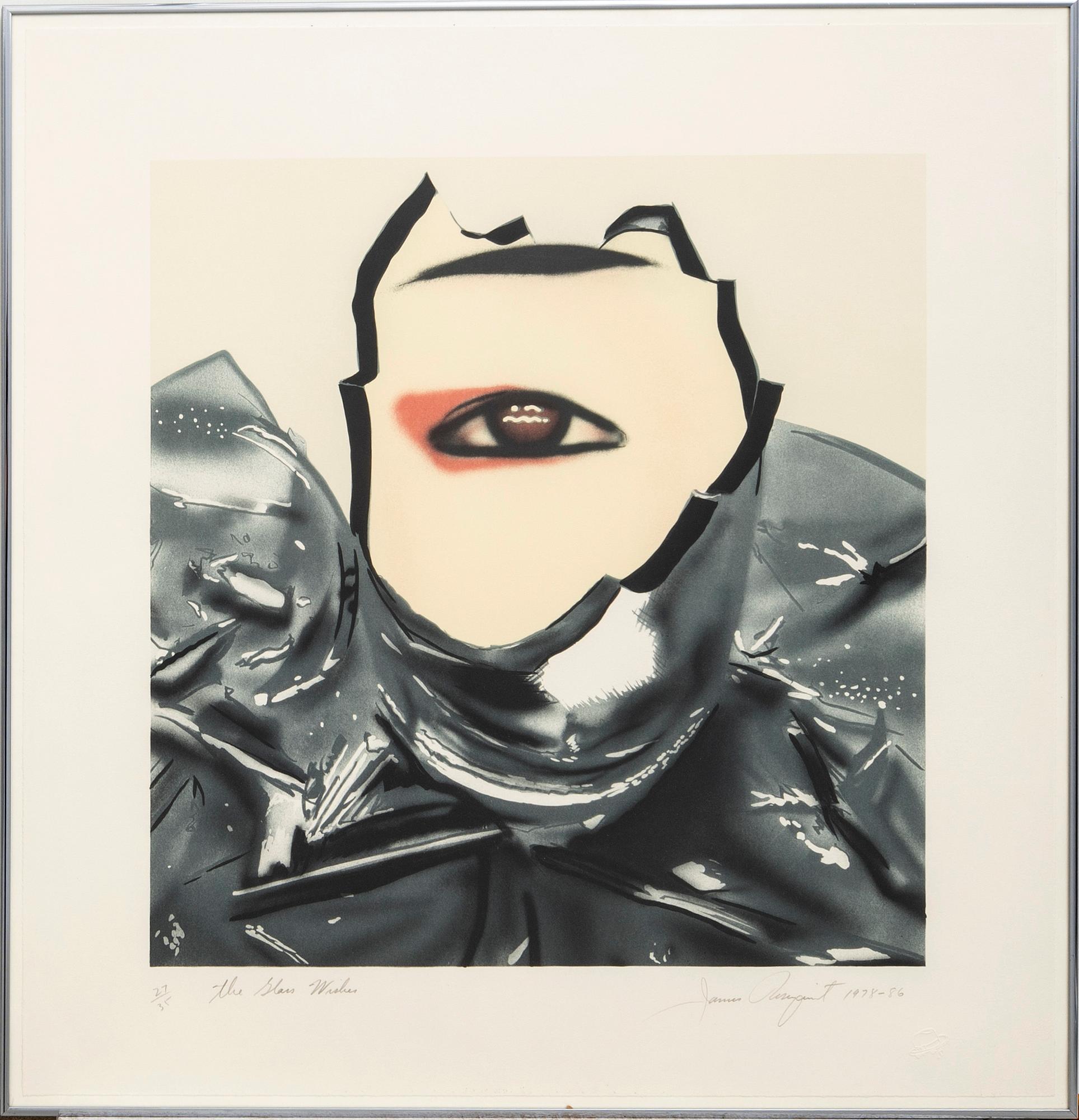 James Rosenquist,  lithograph signed dated and nubmered 1978-86 27/35.