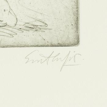 Evert Lundquist, Figurmotiv, 5 st.