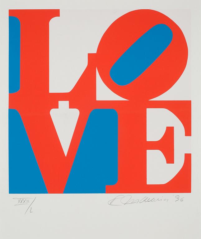 Robert Indiana, "Love".