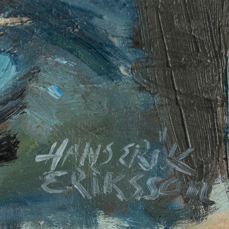 HANS-ERIK ERIKSSON, oil on board, signed.