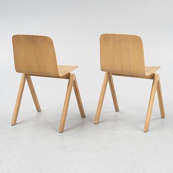 Ronan & Erwan Bouroullec, a set of eight 'Copenhague CPH- chairs from Hay, Denmark.